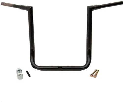 LA Choppers 1-1/2 pulgada. Manillar Grande Twin Peaks Touring - 18 pulgadas Elevación - Brillo B Foto 1 de 3