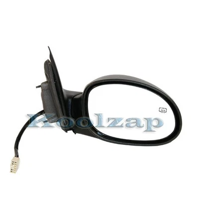 For 01-03 PT Cruiser Rear View Door Mirror Power Heated Black Folding Right Side - Image 1 of 4