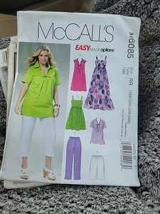 McCall's Women's Tops Dresses Shorts Capri Pants 6085 RR Plus 18w-24w - Picture 1 of 4