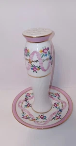 Vintage KPM Porzellan Blumen Frosch/ Ring Schale - Bild 1 von 4