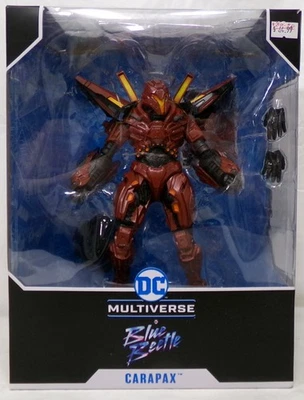 Mega figura McFarlane ToysCarapax DC Multiverse Blue Beetle 7" nueva en caja sellada Foto 1 de 4