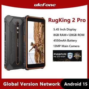 Global Version Ulefone RugKing 2 Pro IP68 Waterproof Phone 8GB+128GB 13MP NFC - Picture 1 of 14