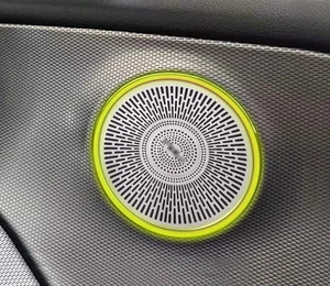4pc W205 64 Color LED Speaker Cover Ambient Light For Mercedes Benz C300 C43 C63 - Bild 1 von 12