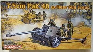 Dragon 6249 7,5cm Pak w/Heer Gun Crew 1:35 Neu und versiegelt in Original Box - Imagen 1 de 1