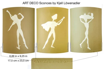 Antique scones Wall Lamp by Kjell Löwenadler - Image 1 of 4