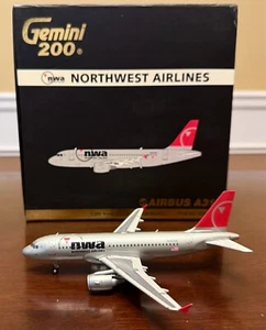 Gemini 200 1/200 G2NWA003 Northwest A319 N367NB - FINAL LIVERY - Picture 1 of 9