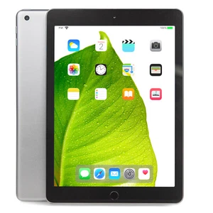 Apple iPad 6th Gen Space Gray 9.7" 128GB WiFi Tablet MP7K2LL/A A1893 BLK Grade C - Picture 1 of 11