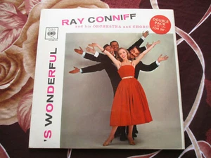 RAY CONNIFF AND HIS ORCHESTRA 'S WONDERFUL ORIGINAL 1960s CBS RECORDS 2LP SET - Picture 1 of 12