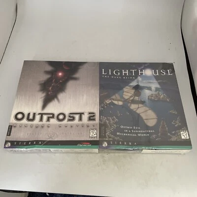 Outpost 2: Divided Destiny WIN 95 CD PC Game Lighthouse The Dark Being MAC Both - Image 1 of 4