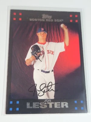 JOHN LESTER 2007 Topps #383.  RED SOX - Image 1 of 2