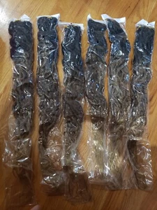 GODDESS LOCS 24"" OT1B/30/27# FALSO LOCS GANCHILLO CABELLO TRENZA SINTÉTICA (6 PAQUETES) - Imagen 1 de 5