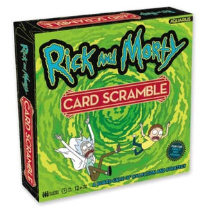 Rick and Morty Card Scramble Board Game 2 to 4 Players Ages 12 Years and Up - Picture 1 of 2