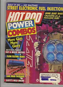 Revista Hot Rod Febrero 1989 Edición Power Combos - Imagen 1 de 1