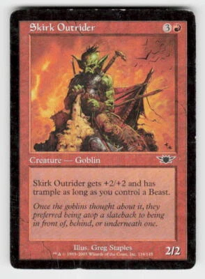 Legions #114 Skirk Outrider - Image 1 of 2