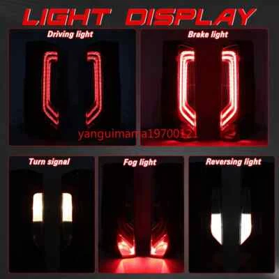 LED Tail Light Left & Right LH RH For 2019-2021 Mercedes-Benz Sprinter 1500 2500 - Image 1 of 4