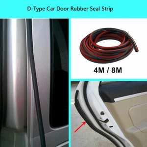 Car Door Seal Strip D Type Fit Land Rover Discovery Range Rover Sport Freelander - Picture 1 of 8