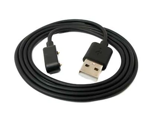 USB 2.0 Cable 100 CM Charging Cable for Huawei Watch Fit 2 Smart Watch IN Black - Zdjęcie 1 z 5