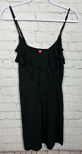 Victoria's Secret black Modal Babydoll Chemise sleeveless slip Dress Sz S, GUC - Picture 1 of 5