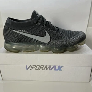 Nike Air Vapormax Flyknit Asphalt Grey Shoes 849558-002 Men’s Size 11.5 - Picture 1 of 10