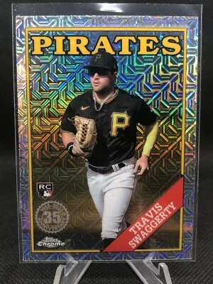 2023 Topps Update Travis Swaggerty Mojo Silver Pack RC Rookie Card # T88CU-10 - Image 1 of 2