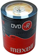 100 Maxell Rohlinge DVD-R 4,7GB 16x Shrink