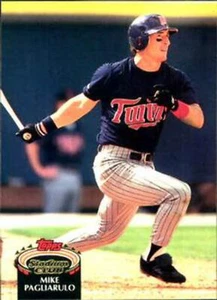 #152 Mike Pagliarulo - Minnesota Twins - 1992 Stadium Club Baseball - Picture 1 of 1