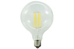 Lampadina led Kodak luce calda 7.5W E27 globo vetro filamento G125 67017EU-2700 - Foto 1 di 3