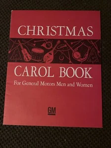 Vintage 1965 GM General Motors Christmas Carol Book 14 Pages 15 Songs GC - Bild 1 von 5