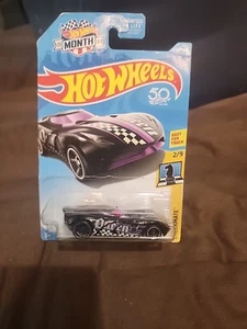 2018 Hot Wheels VELOCITA #138 black Queen - Checkmate - HW 1:64 Factory Sealed - Picture 1 of 5