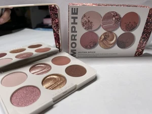 Morphe Outer Spice Eyeshadow Palette 6 Shades 7.5 g .26 oz Full Size NIB - Picture 1 of 4