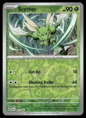 SV05: Temporal Forces #001/162 Scyther - Image 1 of 2