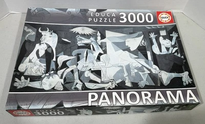 EDUCA Panorama Guernica Pablo Picasso 3000pc Jigsaw Puzzle—New! - Image 1 of 3