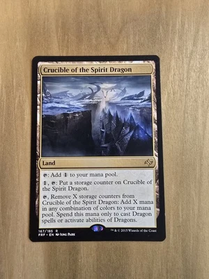Crucible of the Spirit Dragon - #167/185 (NM) Fate Reforged FRF MTG - Regular - Image 1 of 2