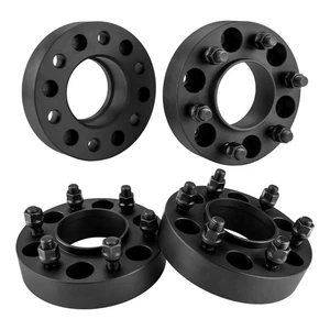 Set of 4 1.5" 6x135mm Wheel Spacers M14x2/87mm For 2003-2010 Ford Expedition - Picture 1 of 13