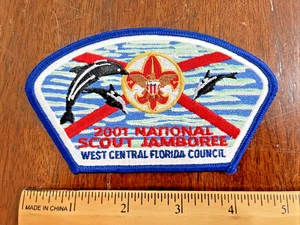 West Central Florida Council 2001 National Boy Scout Jamboree Dolphin BSA JSP - Foto 1 di 5