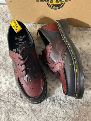 Dr. Martens 1461 Fused Patchwork Brogue Derby MSRP$210 English Refined Aesthetic - Image 1 of 4