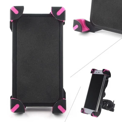 3.5"-7"  Motorcycle Universal Phone Rack GPS Adjustable Mount Holder Handlebar - Image 1 of 4