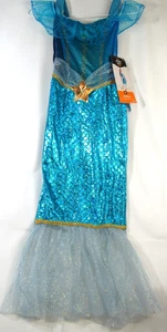 Kinder Medium 8-10 Hyde und Eek Meerjungfrau Kleid 8/10 Kostüm Kleid mit Kopfschmuck - Bild 1 von 6