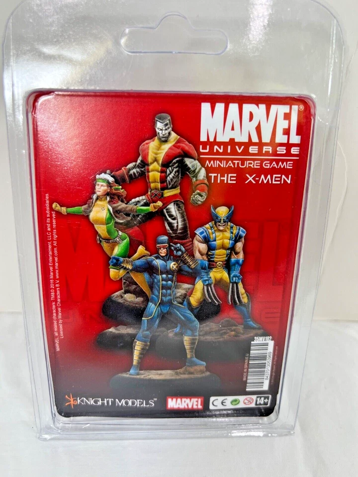 Knight Models Marvel Universe X-Men Wolverine, Rogue, Colossus, Cyclops - NEW! - Image 1 of 2