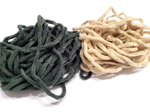 CHENILLE - OLIVE & TAN - Small 2-3mm - 5 Yd. Pack - Fly Tying Materials - NEW - Picture 1 of 9