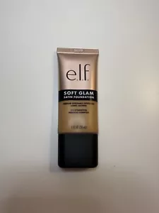 Elf Soft Glam Satin Foundation 41 Tan Neutral Medium Buildable Coverage 1oz 30ml - Picture 1 of 2