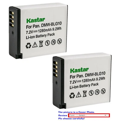 Batería Kastar Alta Capacidad para DMW-BLG10 DMW-BLG10E Panasonic Lumix DC-G100 Foto 1 de 3