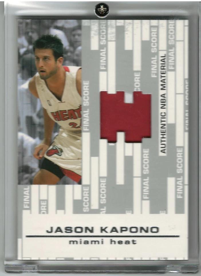 Tarjeta de parche de camiseta usada en el juego Jason Kapono 2006 Topps Final Score #'d/50  Foto 1 de 1