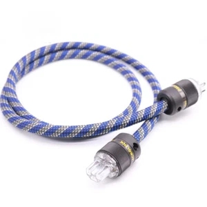 17mm (10 awg) Hi-End Audiophile Audio Power Cable Cord USA HIFI Power Cable - Picture 1 of 13