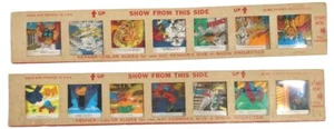 1968 Kenner Give A Show Projector Color Slides Spider-Man Thor 50-2-827 50-2-833 - Picture 1 of 2