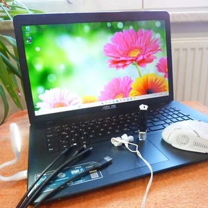 Asus F751 VivoBook ICECOOL 17Zoll HDPLUS l 1TB HDD SSD Windows 11 l 8GB RAM HDMI - Bild 1 von 19