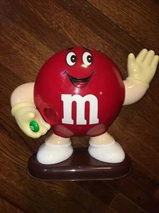 1991 Red M&M’s candy dispenser MM M&M M & M Vintage - Picture 1 of 12