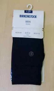Birkestock Basic Cotton Sole Socks - Men's Black Large - Picture 1 of 4