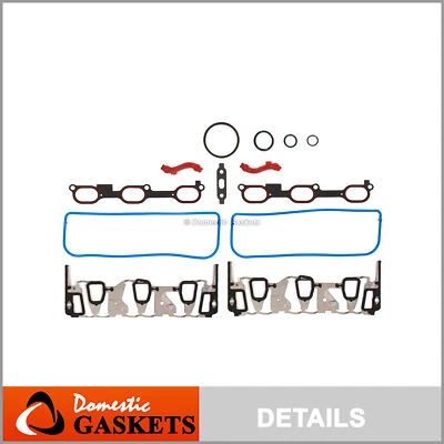05-09 Chevrolet Equinox Pontiac Torrent Juego de juntas de colector de admisión 3,4 L VIN F Foto 1 de 3