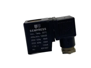 Gebrauchte Sempress 220V 50/60Hz 600s/min Ersatz Magnetspule 4551607 - Bild 1 von 7